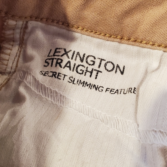 Jones New York  Straight Slimming Beige Jeans size 16 - Picture 10 of 11